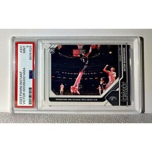 Victor Wembanyama 2023-24 Panini #331 NBA Rookie Card 1 of 5172 PSA 9 MINT